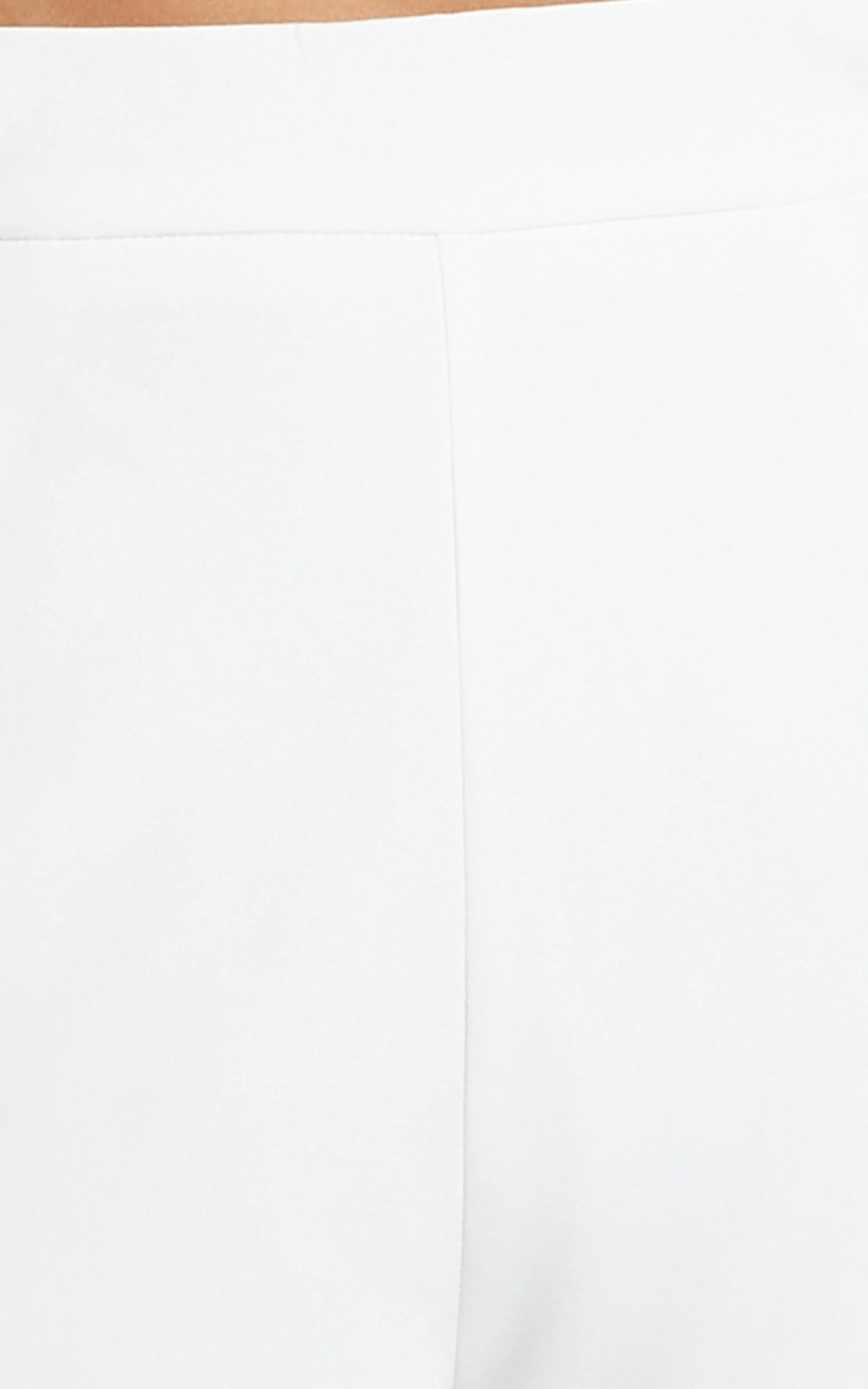 Along The Ride Mini Shorts - Tailored Shorts in White - Image 7