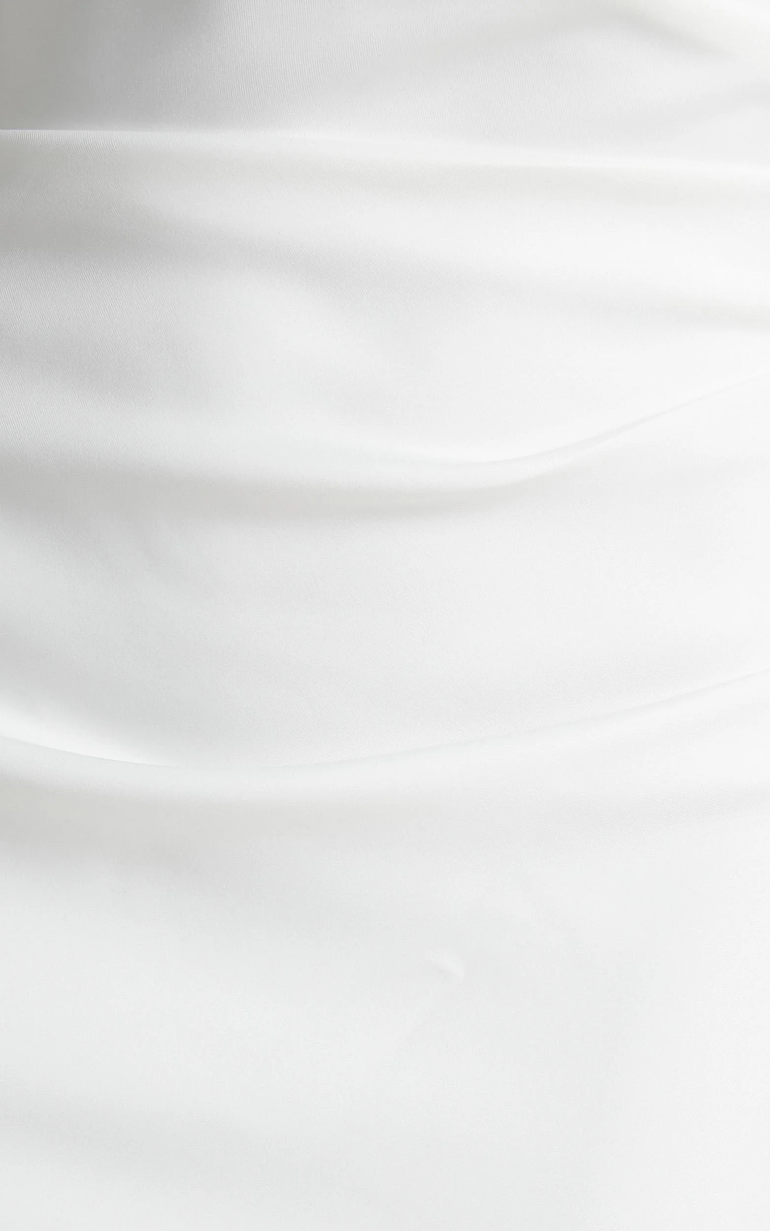 Big Love Mini Dress - Square Neck Bodycon Dress in White - Image 8