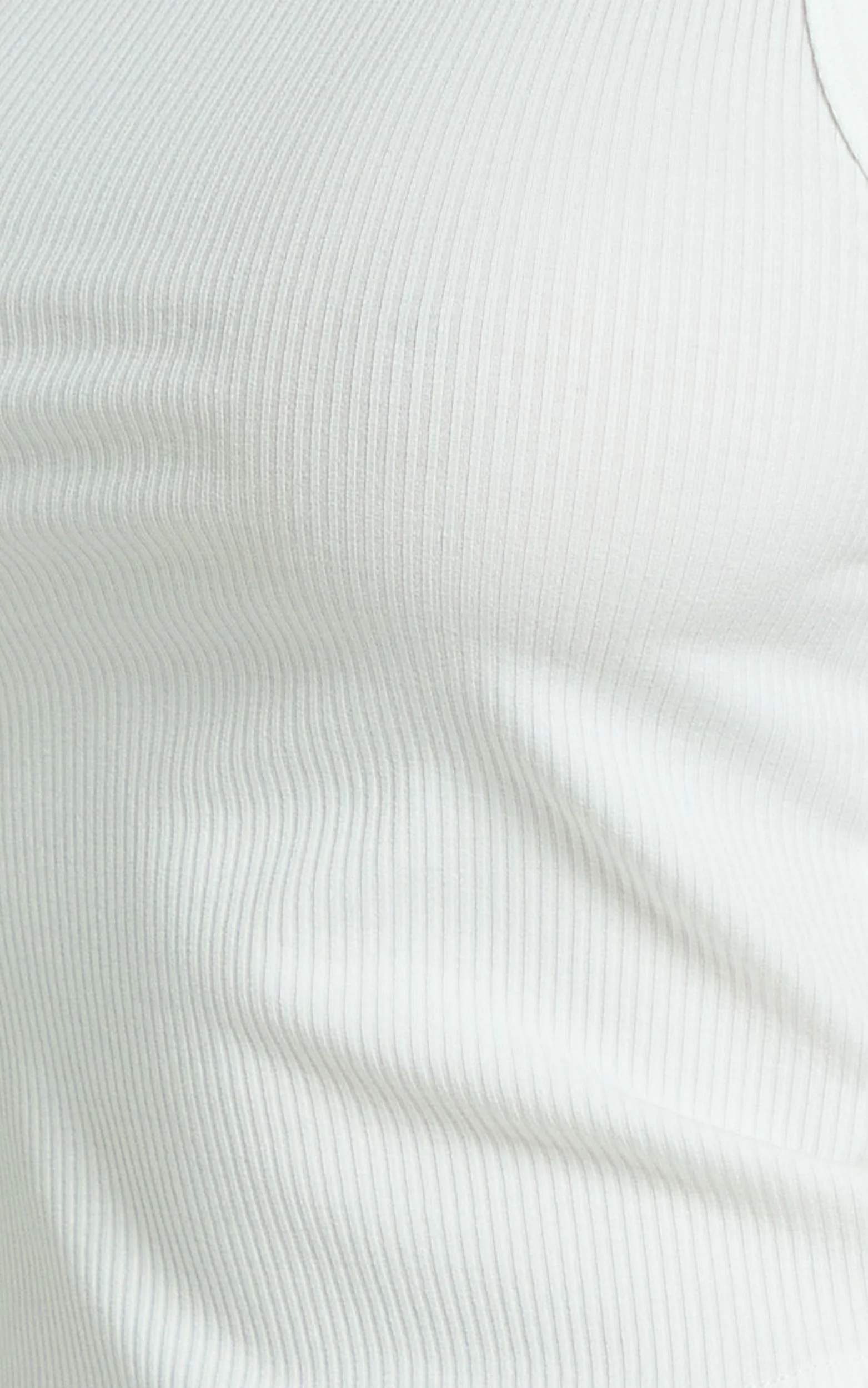 Can't You Tell Top - Ribbed Tank Top in White - Image 8