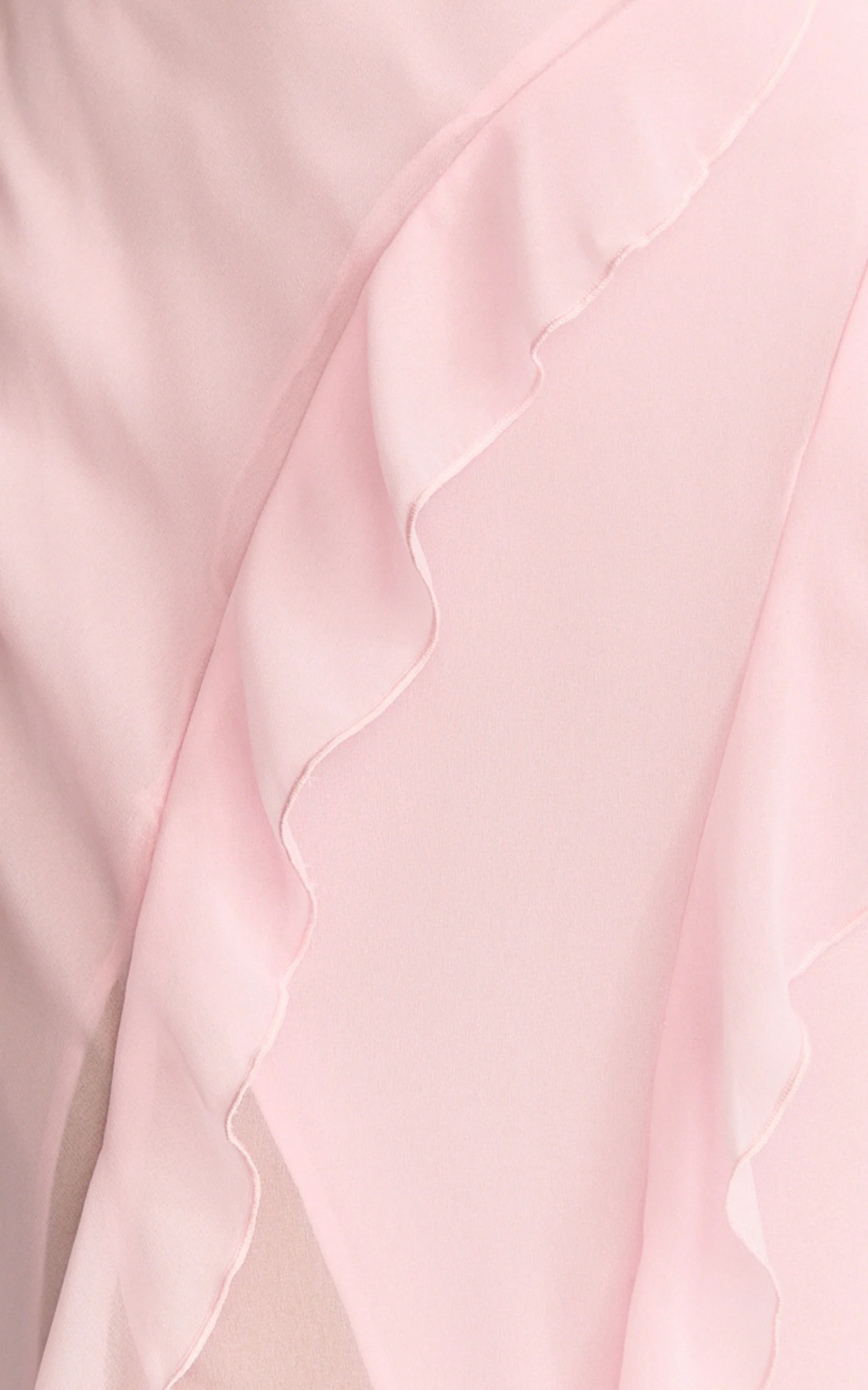 Connie Midi Dress - Ruffle Detail Dress in Pink - Image 6