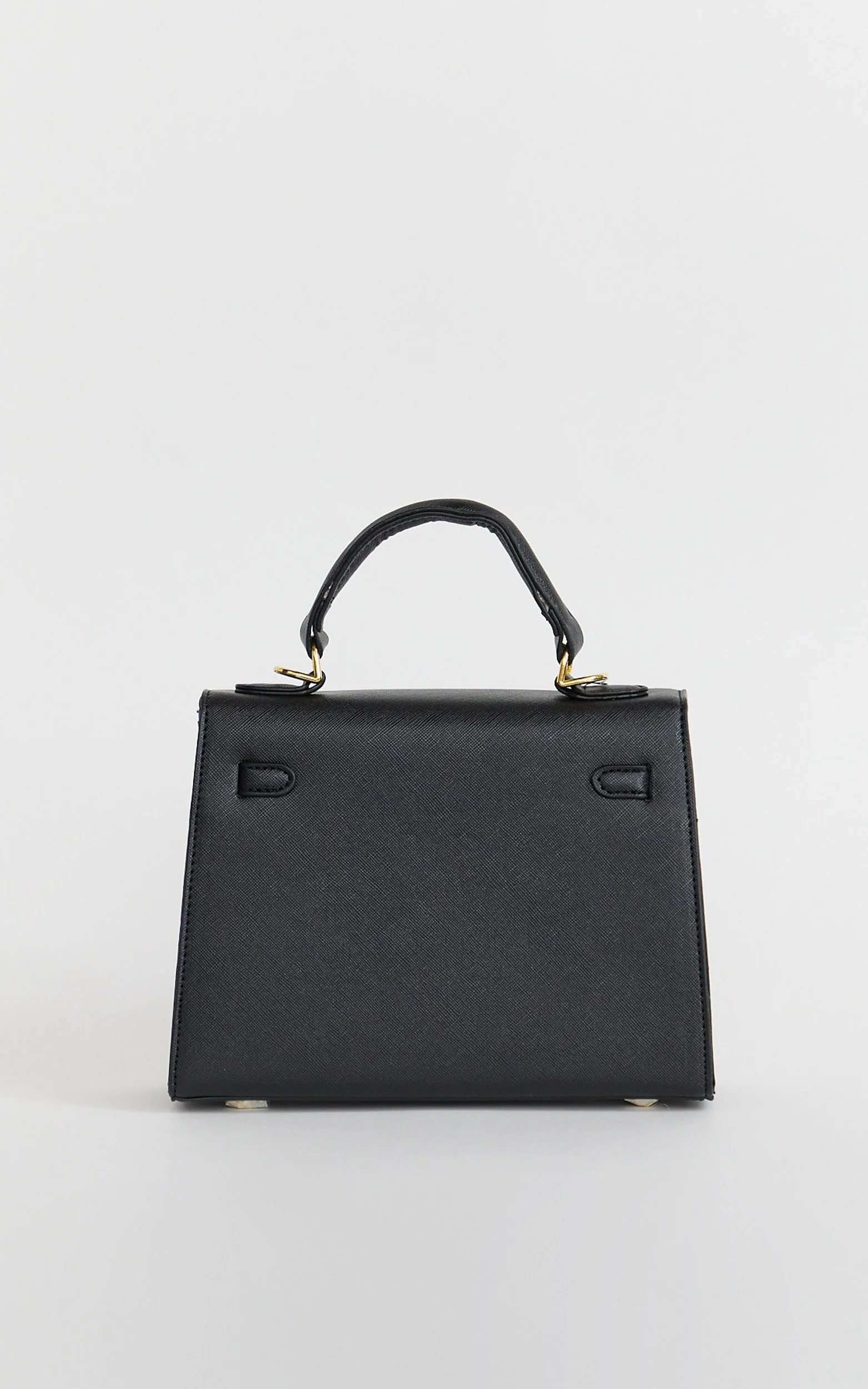 Hera Bag - Top Handle Crossbody Bag in Black - Image 5