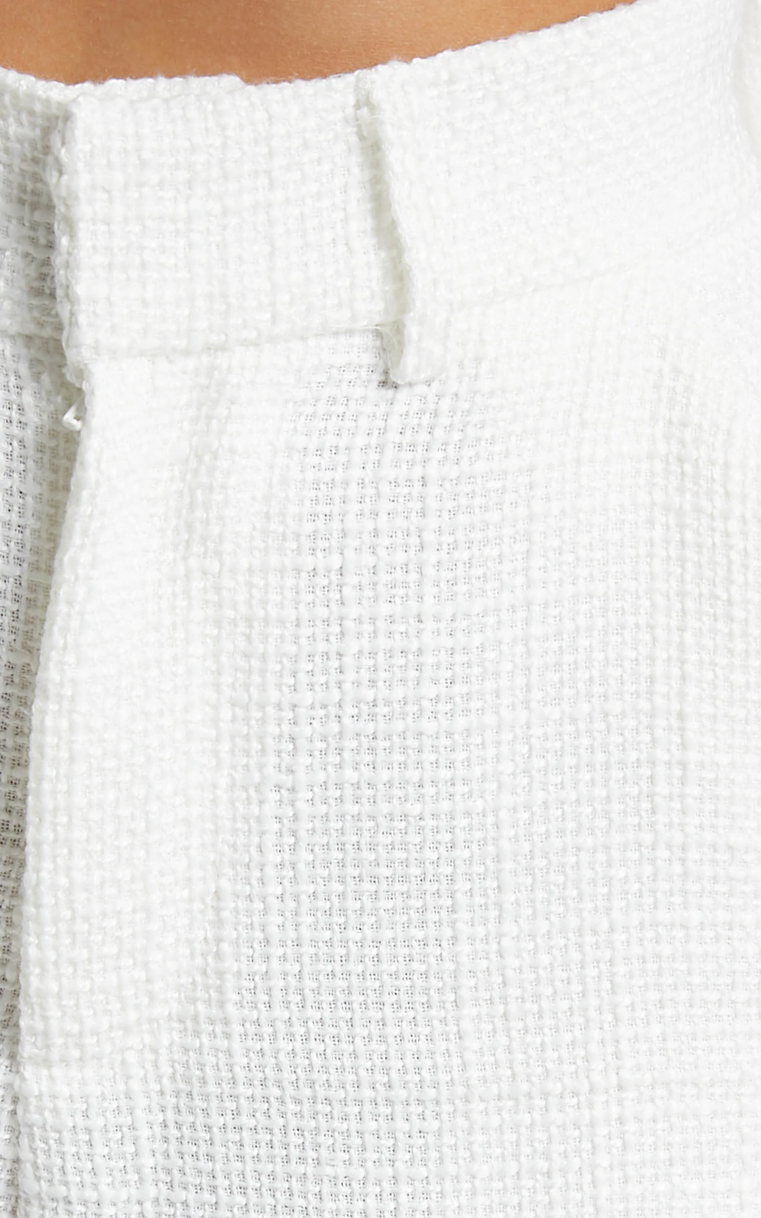 Melbourne Two Piece Set - Twill Two Piece Short Set in White - Image 7