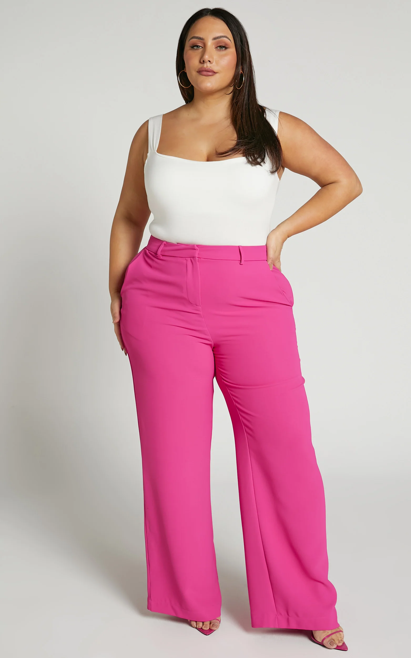 Off My Back Bodysuit - Square Neck Bodysuit in White - Image 5