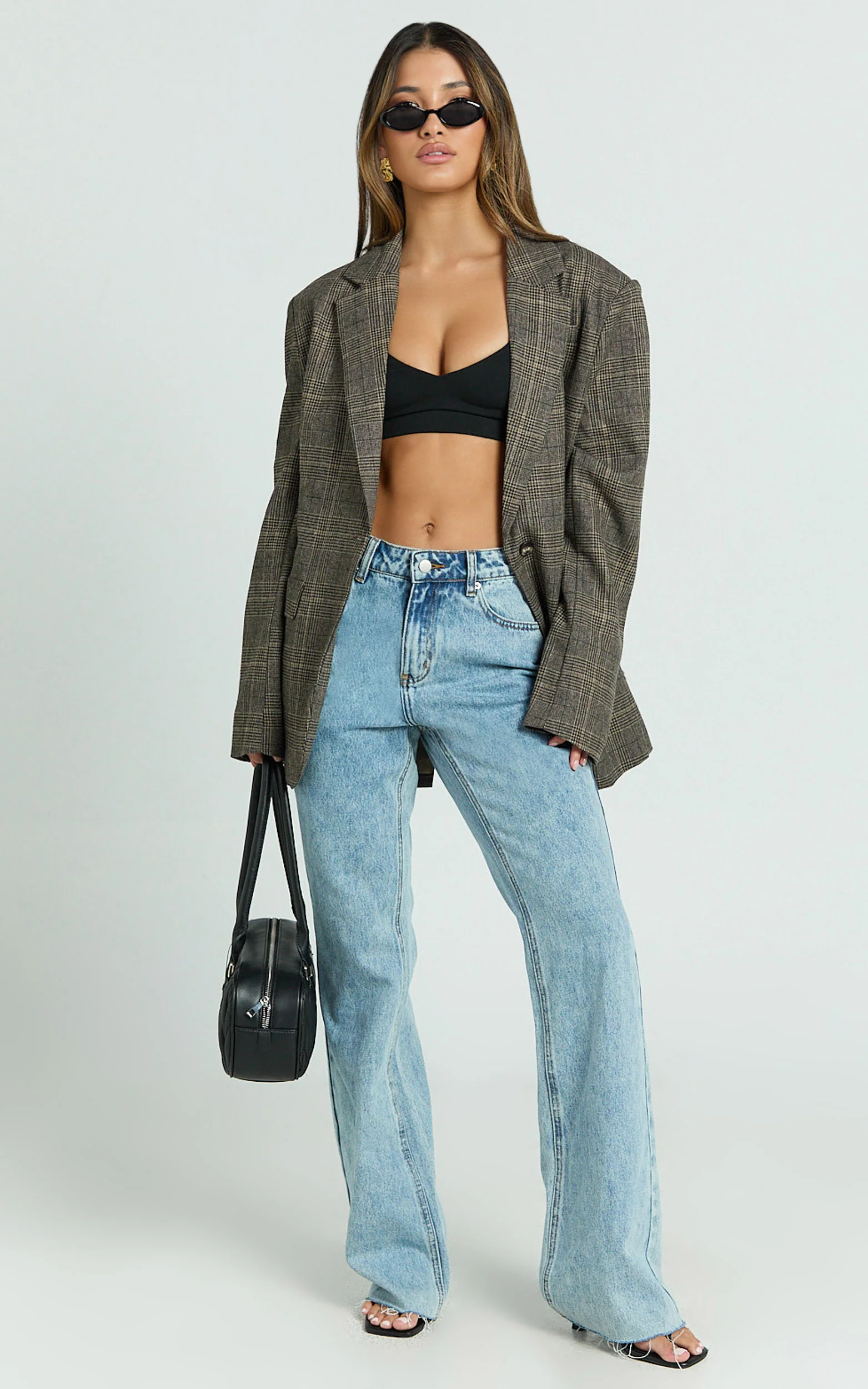 Orochie Bralette - Scoop Neck Bralette in Black - Image 5