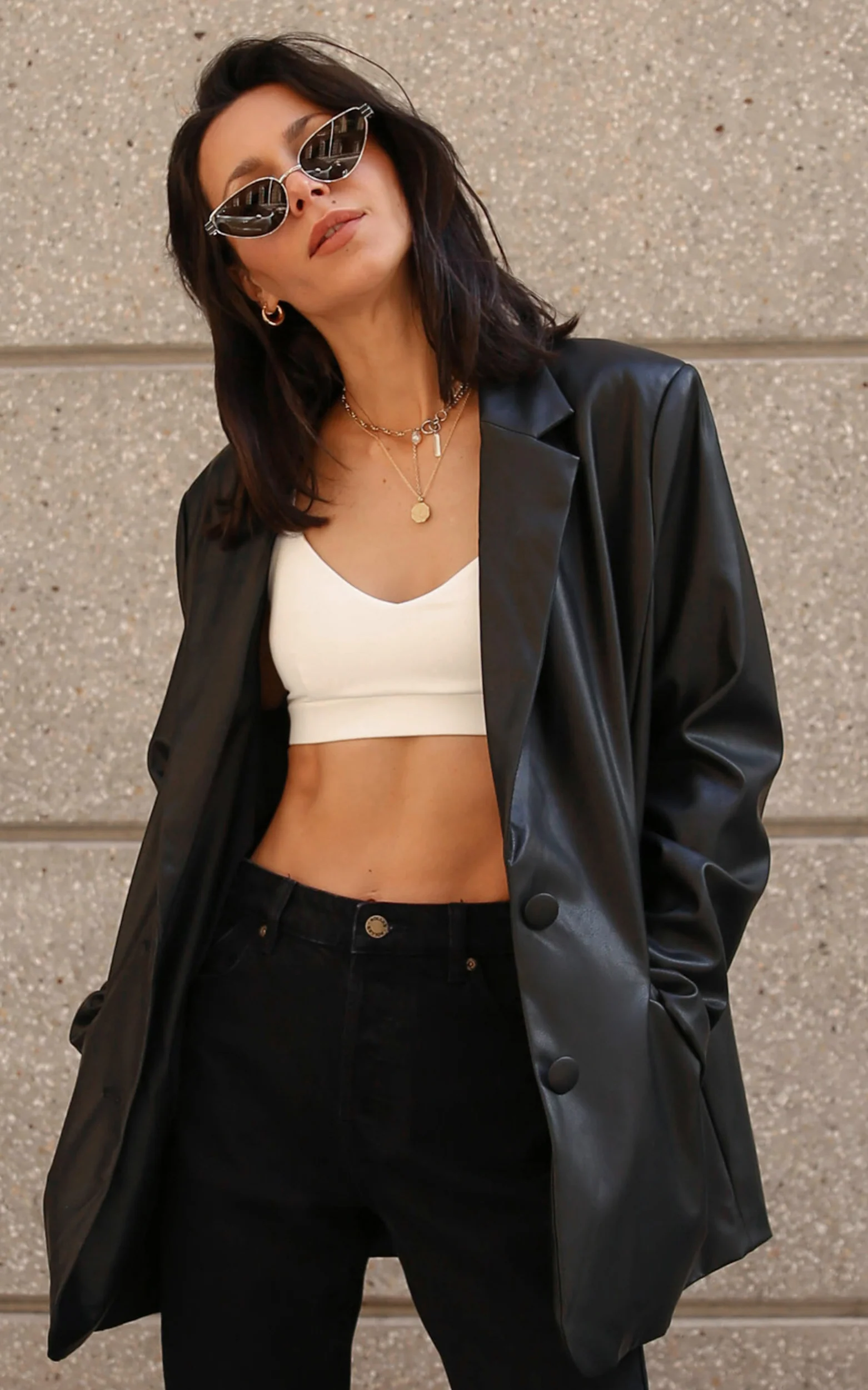 Orochie Bralette - Scoop Neck Bralette in White - Image 3