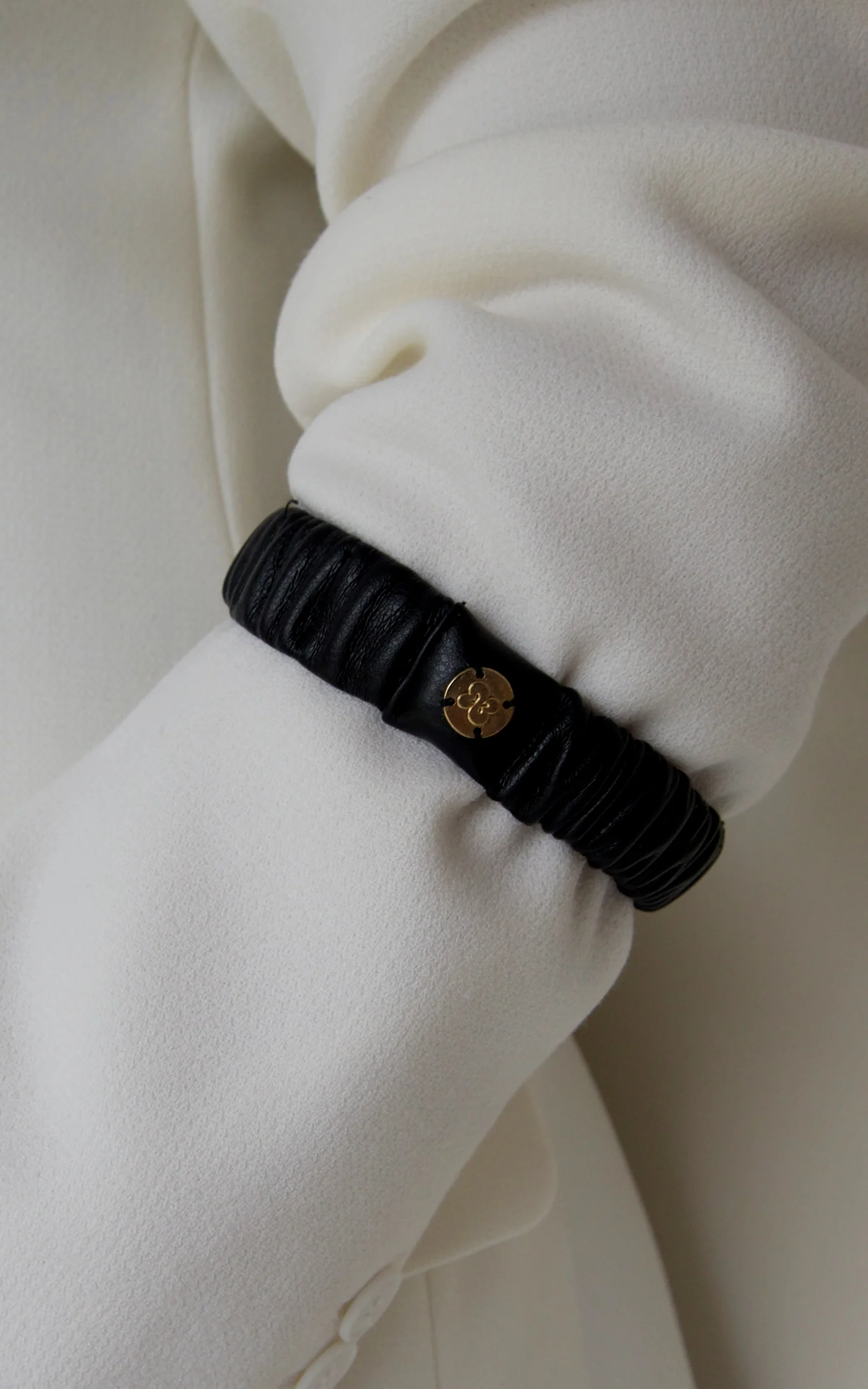 The Basic Band - Luxe Sleeve Garters in Black - Image 3