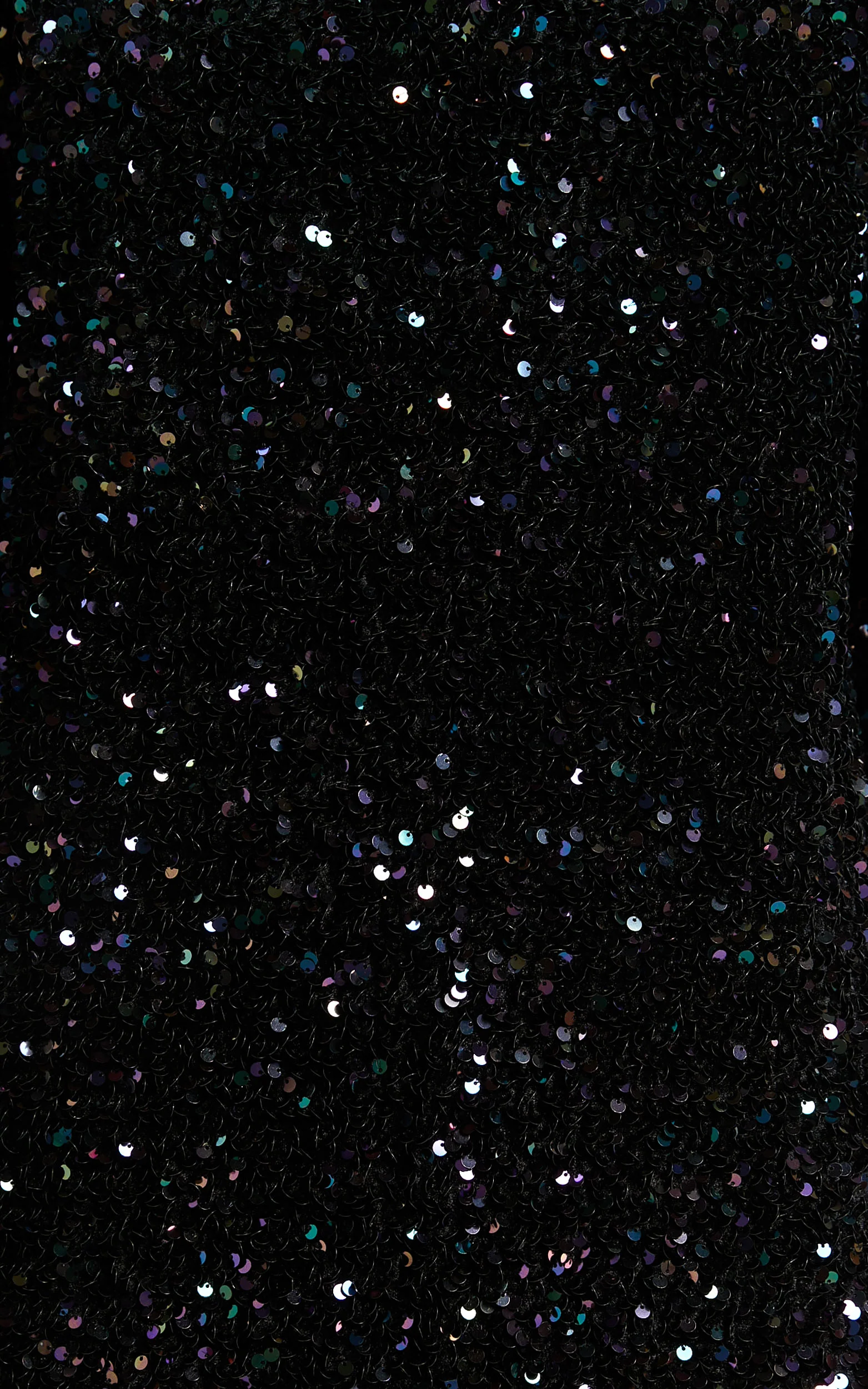 Valetta Mini Dress - Sequin low back shift dress in Midnight Blue Sequin - Image 8